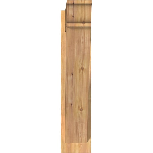 Traditional Traditional Smooth Outlooker, Western Red Cedar, 7 1/2W X 30D X 36H